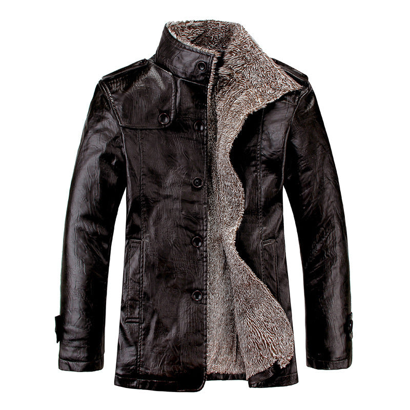 Leather jacket